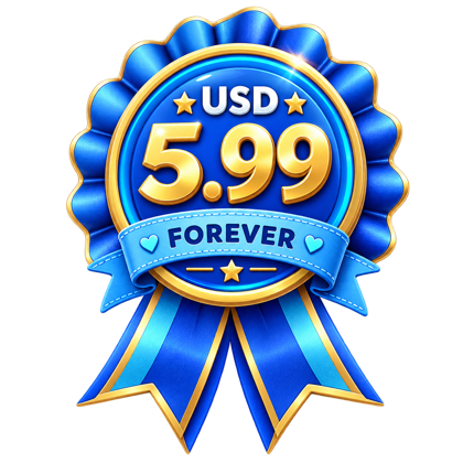 USD 5.99 para siempre